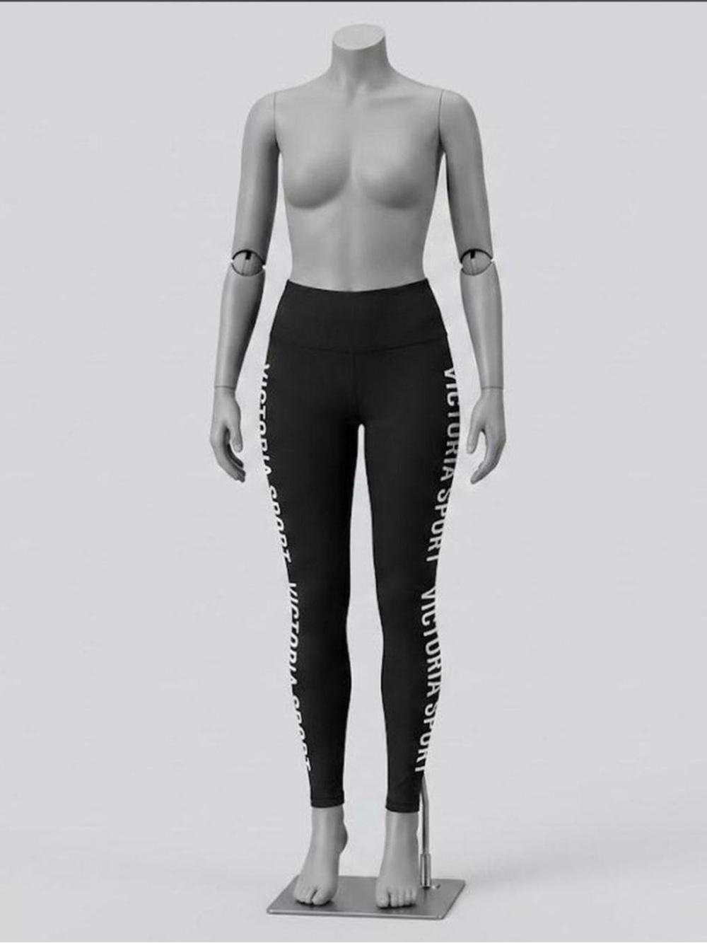 Victoria's Secret Black High-Rise Logo Leggings